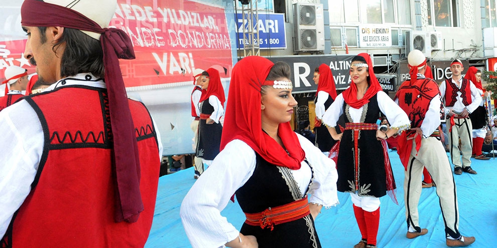 Dondurma festivalinde ikinci gün! Dursun Ali Erzincanlı ve Arslanbek Sul 1