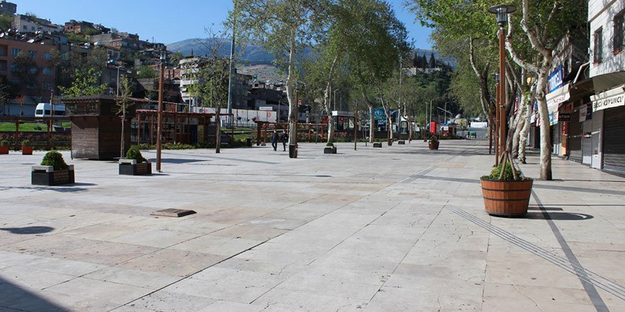 Kahramanmaraş'ta sokağa çıkma yasağının 2. günü