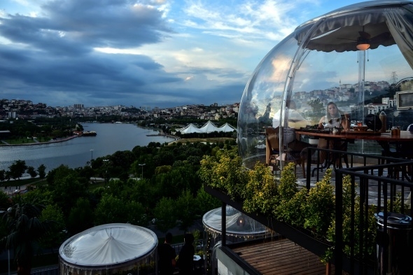 Virüs güvenlikli restoran 1