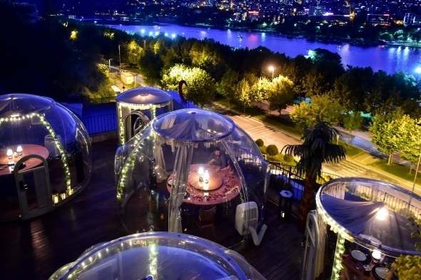 Virüs güvenlikli restoran 11