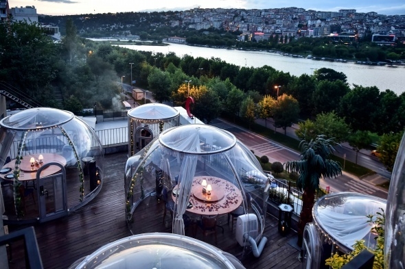 Virüs güvenlikli restoran 2