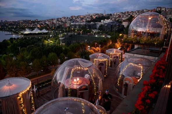 Virüs güvenlikli restoran 3