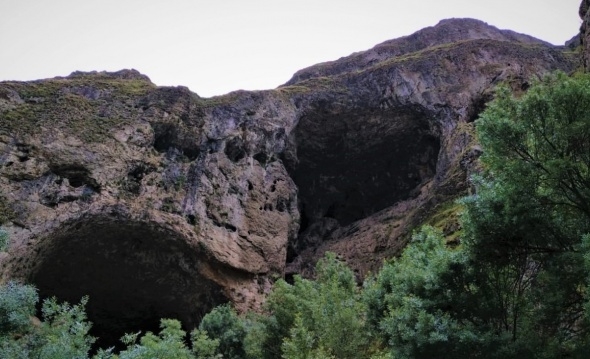 Tarih öncesi mağaralar havadan görüntülendi 5