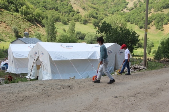 Bingöl'de deprem bölgesinde yaşam 15