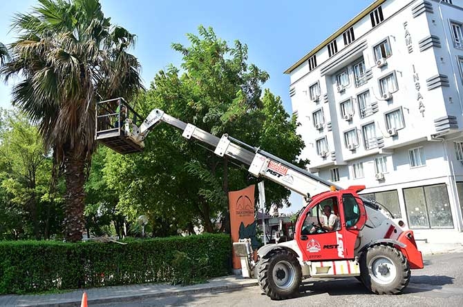 Dulkadiroğlu’nda park ve bahçe bakımları yapılıyor 2