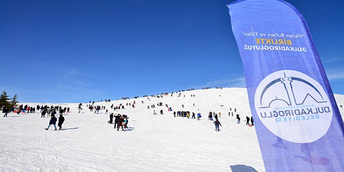 Yedikuyular Kayak Merkezi’ne mevsimin ilk karı yağdı