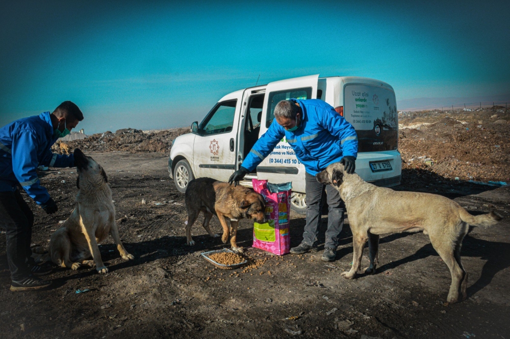 Kahramanmaraş’ta sokağa çıkma yasağında unutulmadılar 1