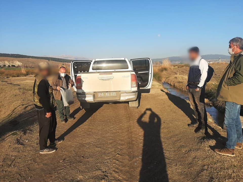 Kahramanmaraş'ta koruma altındaki kuşları avlayanlara ceza 3