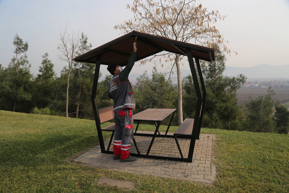 Kahramanmaraş'ta mesire alanları bakıma alındı 2