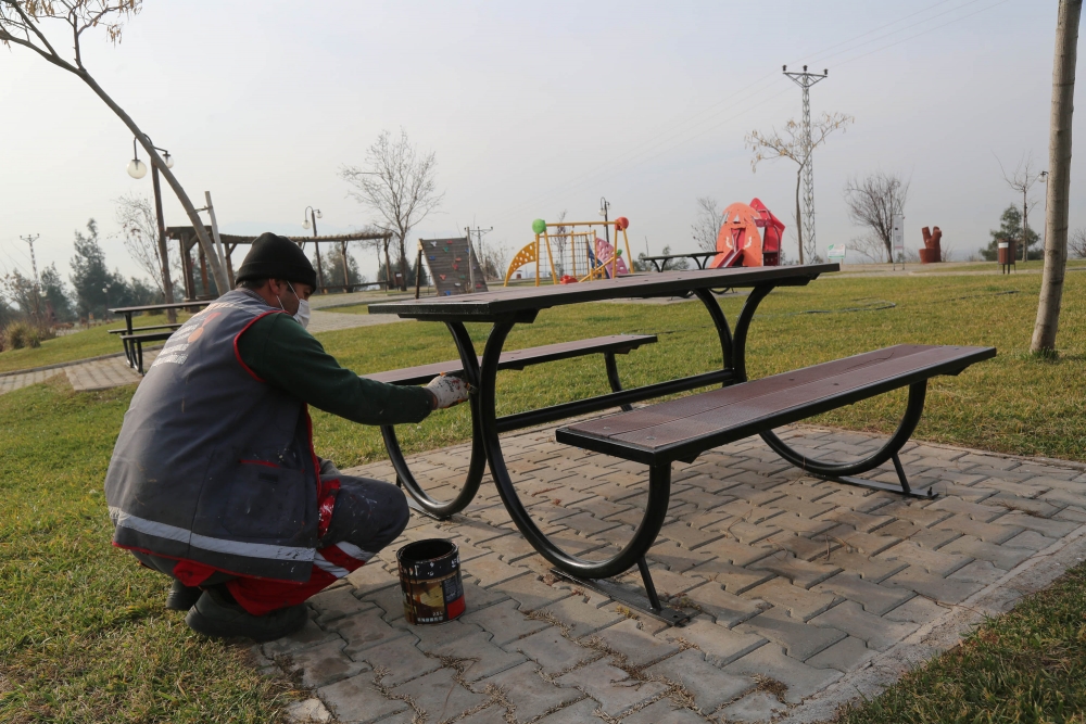 Kahramanmaraş'ta mesire alanları bakıma alındı 3