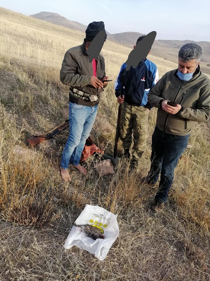 Kahramanmaraş'ta kaçak avcı denetimi 1