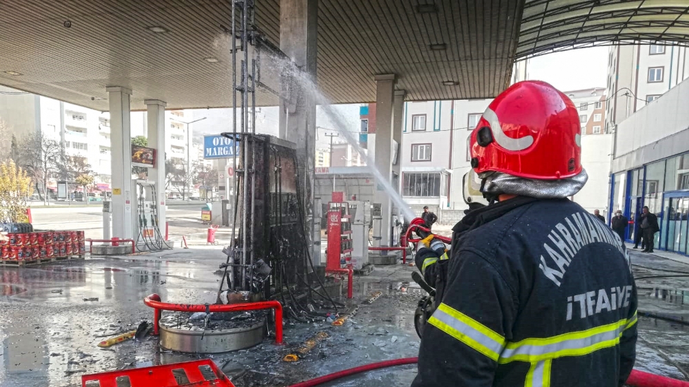 Kahramanmaraş'ta itfaiyeciler 7 bin 587 olaya müdahale etti 2