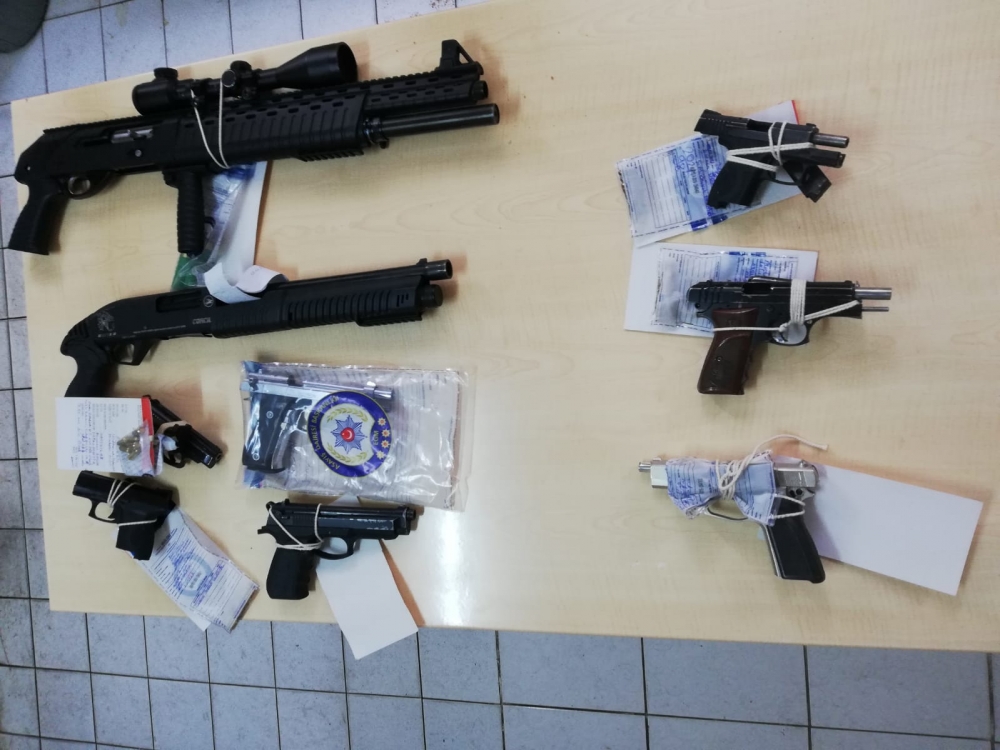 Kahramanmaraş’ta 1 ayda 97 silah ele geçirildi 4