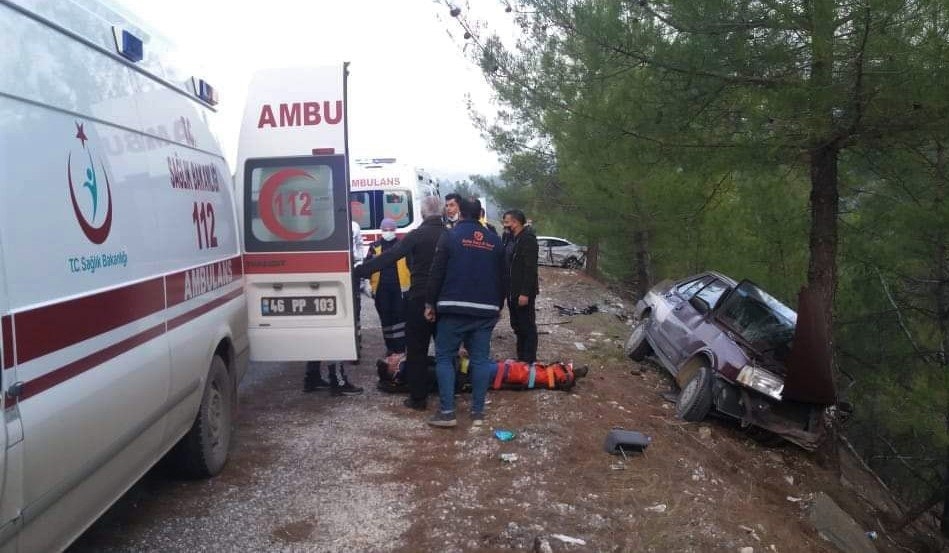 Kahramanmaraş’ta trafik kazası: 5 yaralı 1