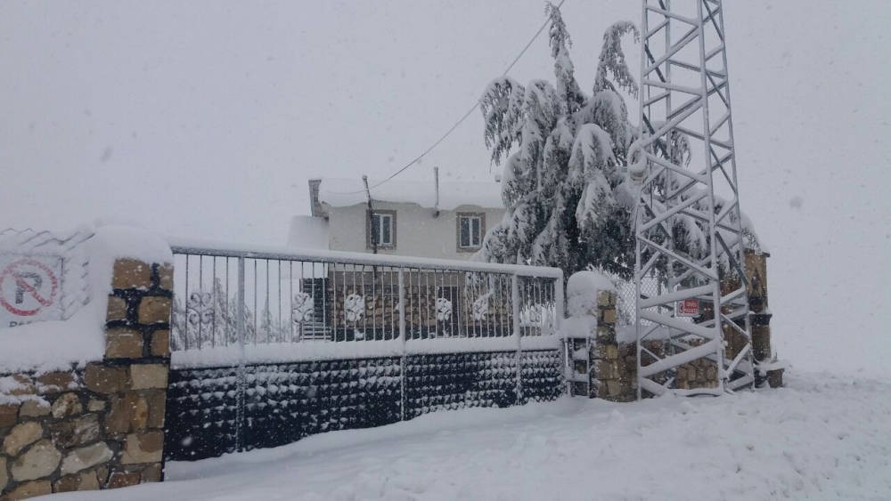 Kahramanmaraş’a beklenen kar geldi 4
