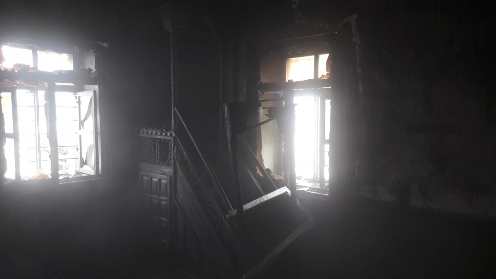Kahramanmaraş’ta cami yangını 4