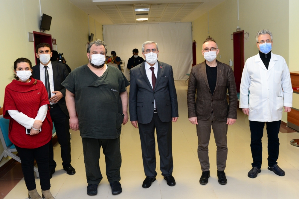 Kahramanmaraş'ta aşılama başladı 6