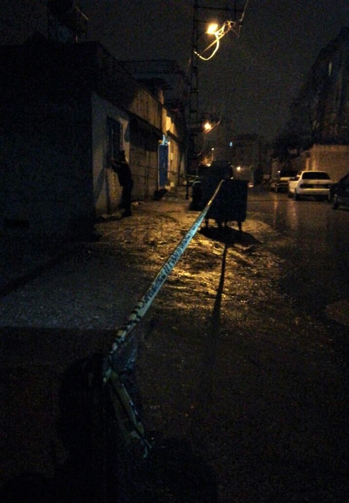 Kahramanmaraş’ta apartmanın istinat duvarı çöktü 5