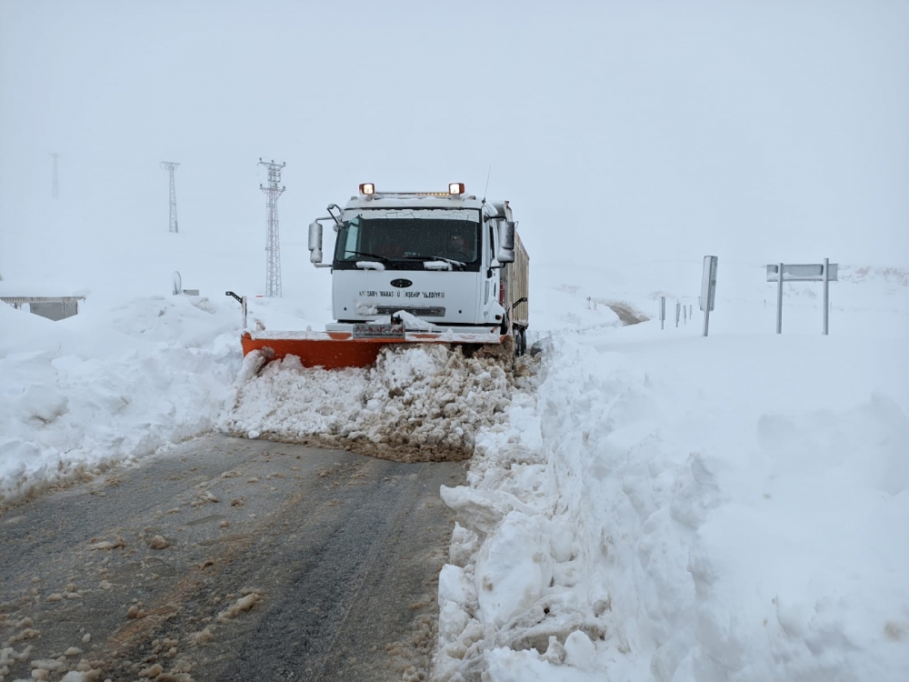 Türkiye'de en çok kar yağısı alan 2. yer Kahramanmaraş 10