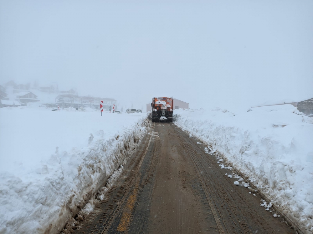 Türkiye'de en çok kar yağısı alan 2. yer Kahramanmaraş 9