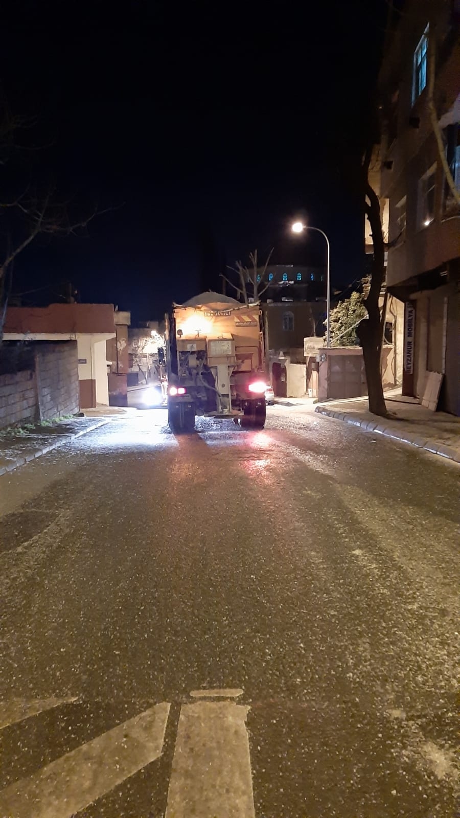 Kahramanmaraş'ta tuzlama çalışmaları devam ediyor 1