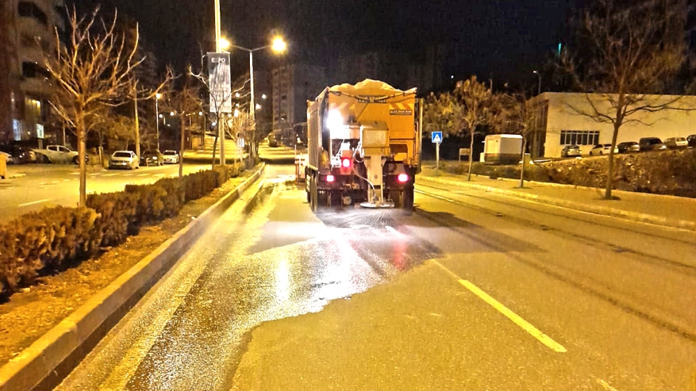 Kahramanmaraş'ta tuzlama çalışmaları devam ediyor 11