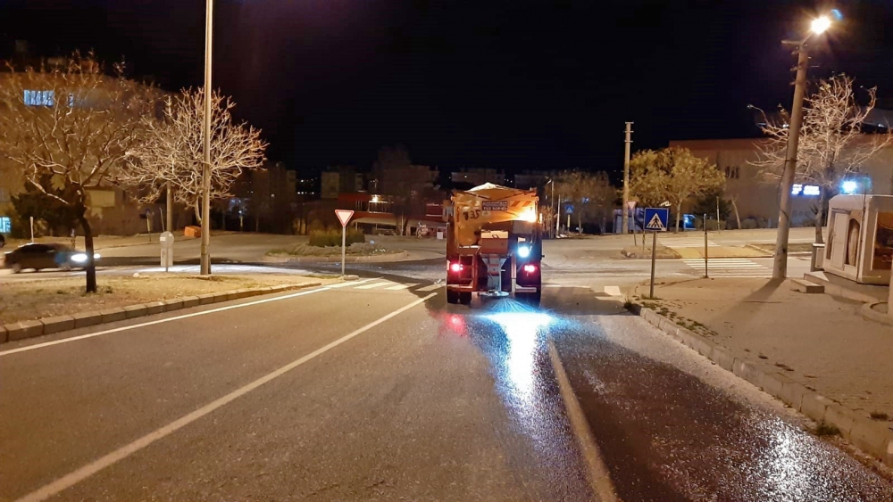 Kahramanmaraş'ta tuzlama çalışmaları devam ediyor 8