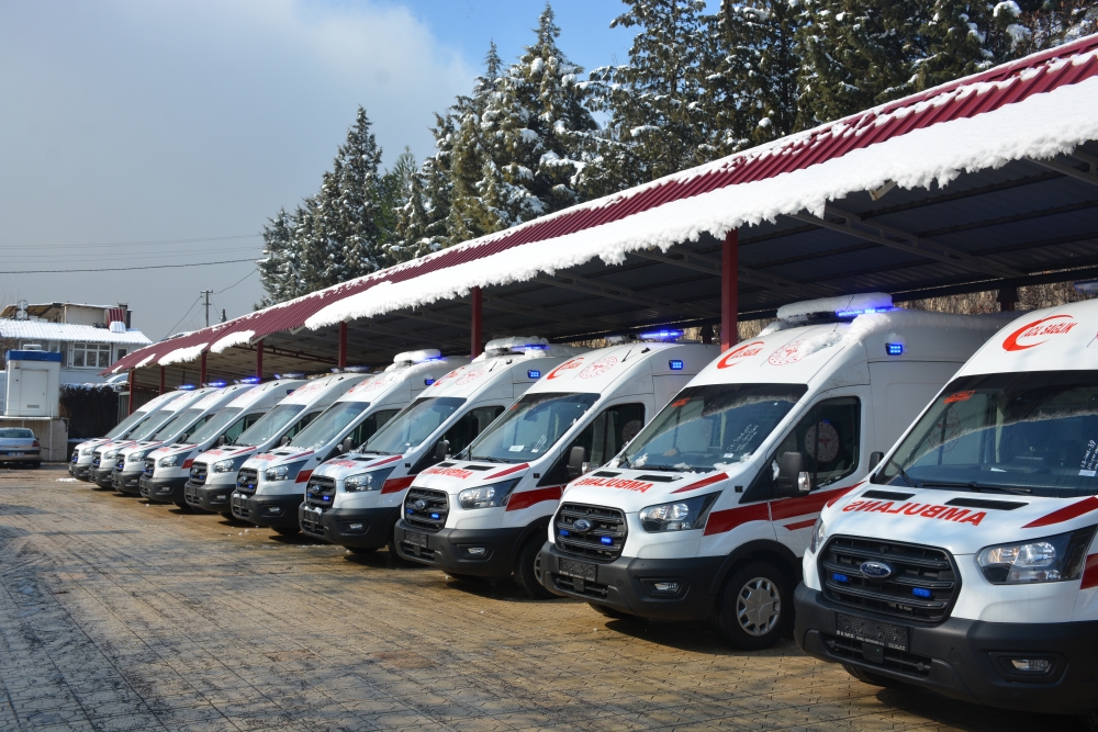 Kahramanmaraş'ta ambulans sayısı 90'a ulaştı 2