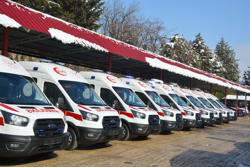 Kahramanmaraş'ta ambulans sayısı 90'a ulaştı 3