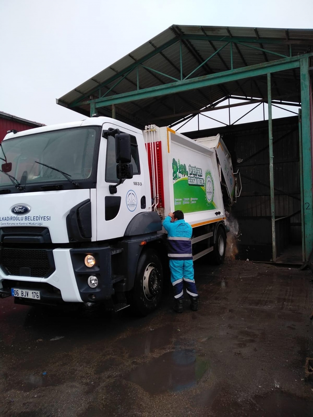 Kahramanmaraş'ta 238 bin ton atık bertaraf edildi 6