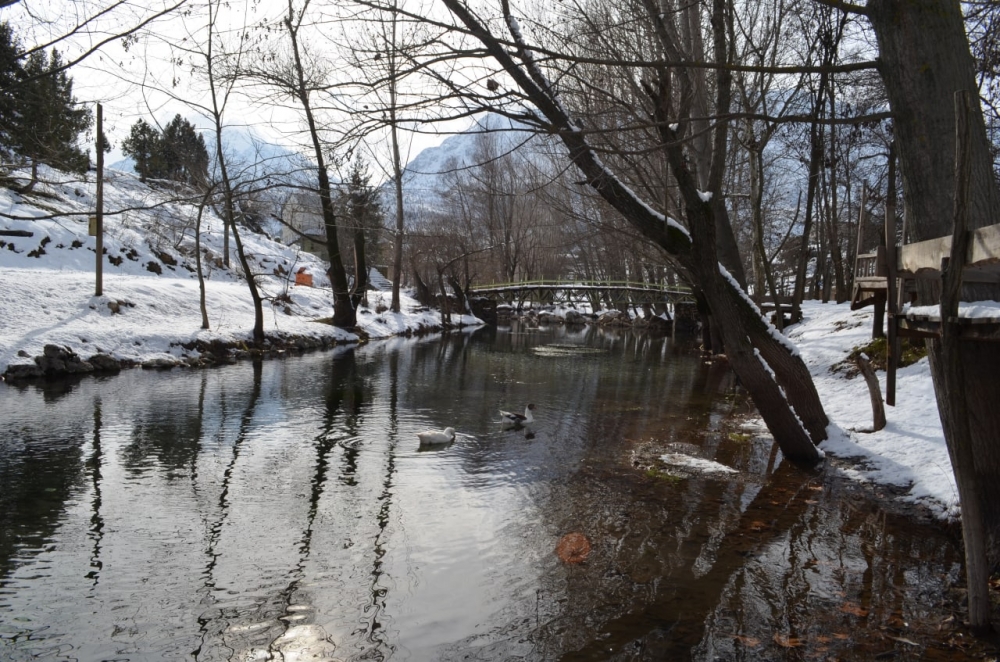 Kahramanmaraş’ın saklı cenneti ‘Yeşilgöz’ beyaz gelindiğini giydi 3