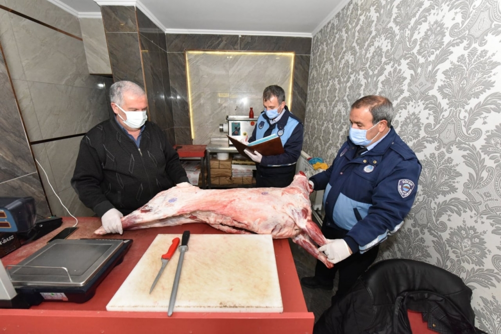 Kahramanmaraş’ta ekmek fırınları ve kasaplar denetlendi 3