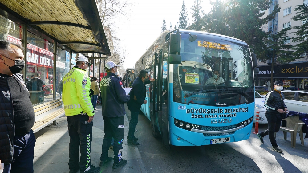 Kahramanmaraş'ta yeni normal süreçte denetimler artırıldı 1