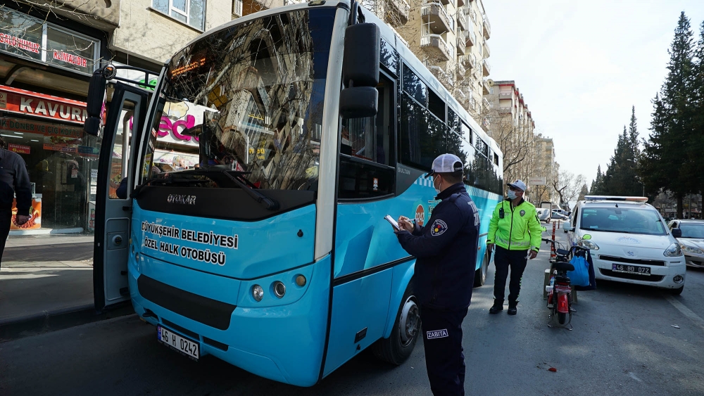 Kahramanmaraş'ta yeni normal süreçte denetimler artırıldı 7