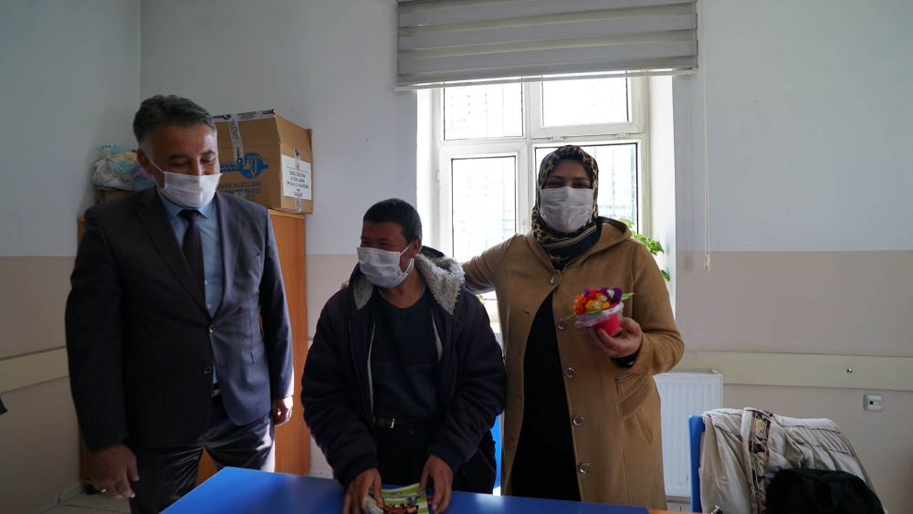 Özel öğrencilere anlamlı ziyaret 10