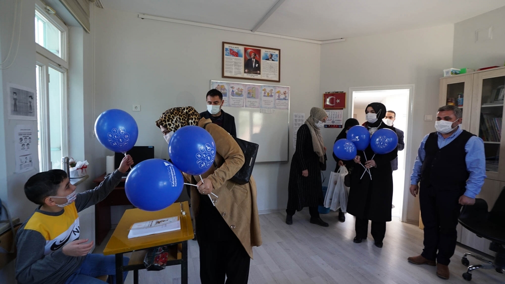 Özel öğrencilere anlamlı ziyaret 3