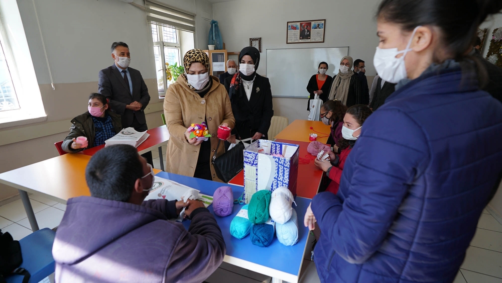 Özel öğrencilere anlamlı ziyaret 7