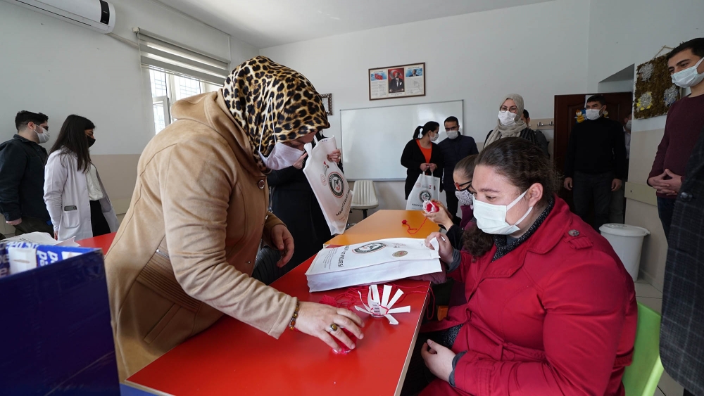 Özel öğrencilere anlamlı ziyaret 8