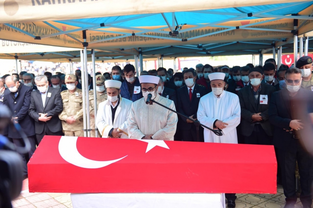 Şehit Mehmet Demir Kahramanmaraş'ta son yolculuğuna uğurlandı 11