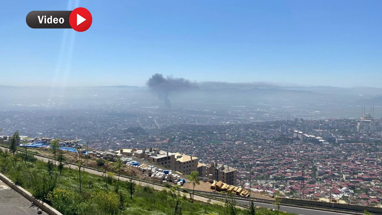 Kahramanmaraş'ta çöp yangını paniğe neden oldu