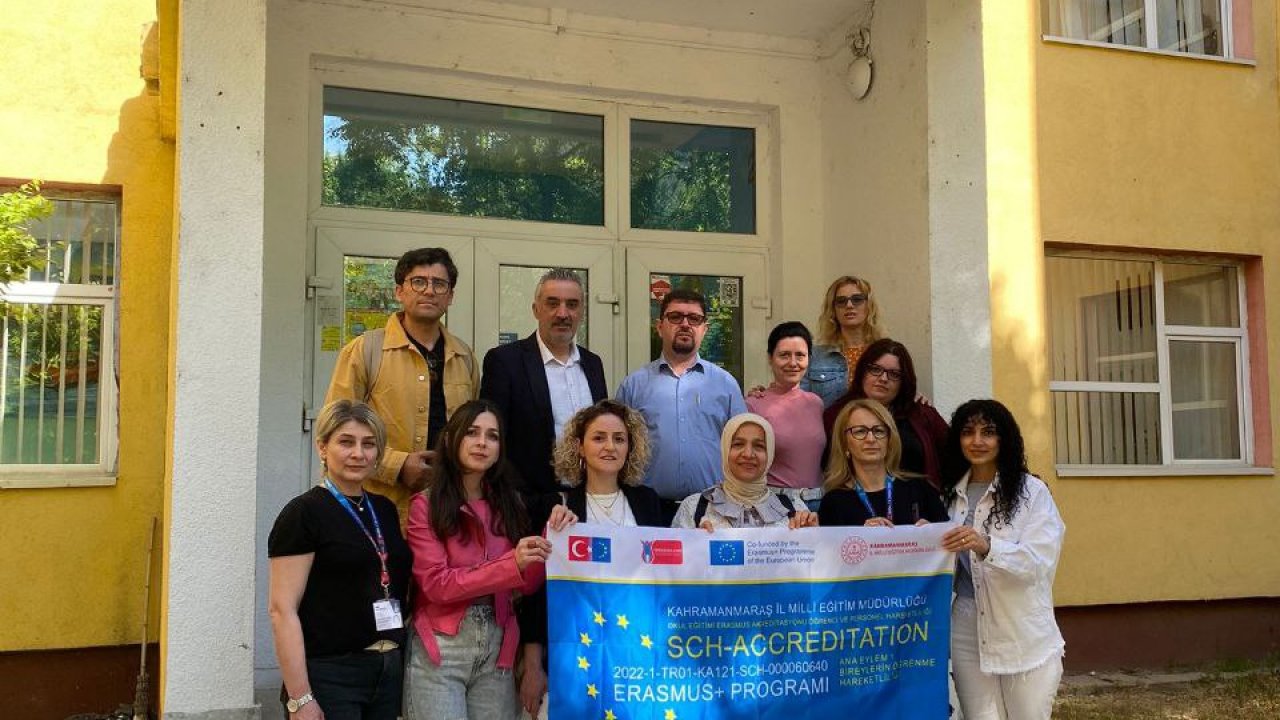 Kahramanmaraşlı öğretmenler Avrupa’da öncü oldu