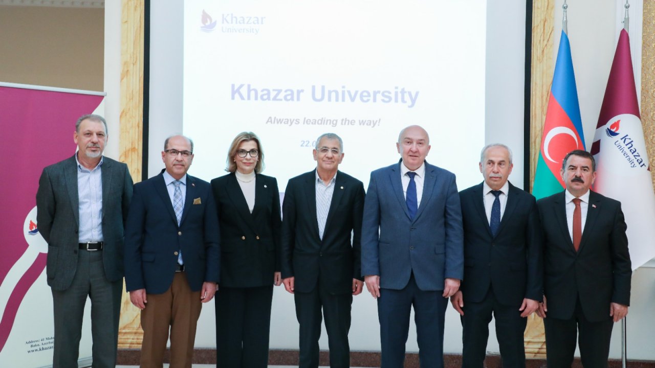 KSÜ’den Azerbaycan Hazar Üniversitesi’ne iş birliği ziyareti