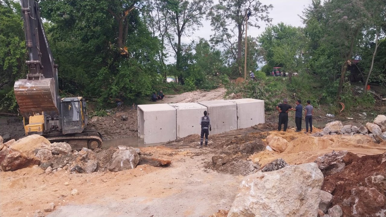Kahramanmaraş Büyükşehir, Andırın’ın ulaşım altyapısını iyileştiriyor