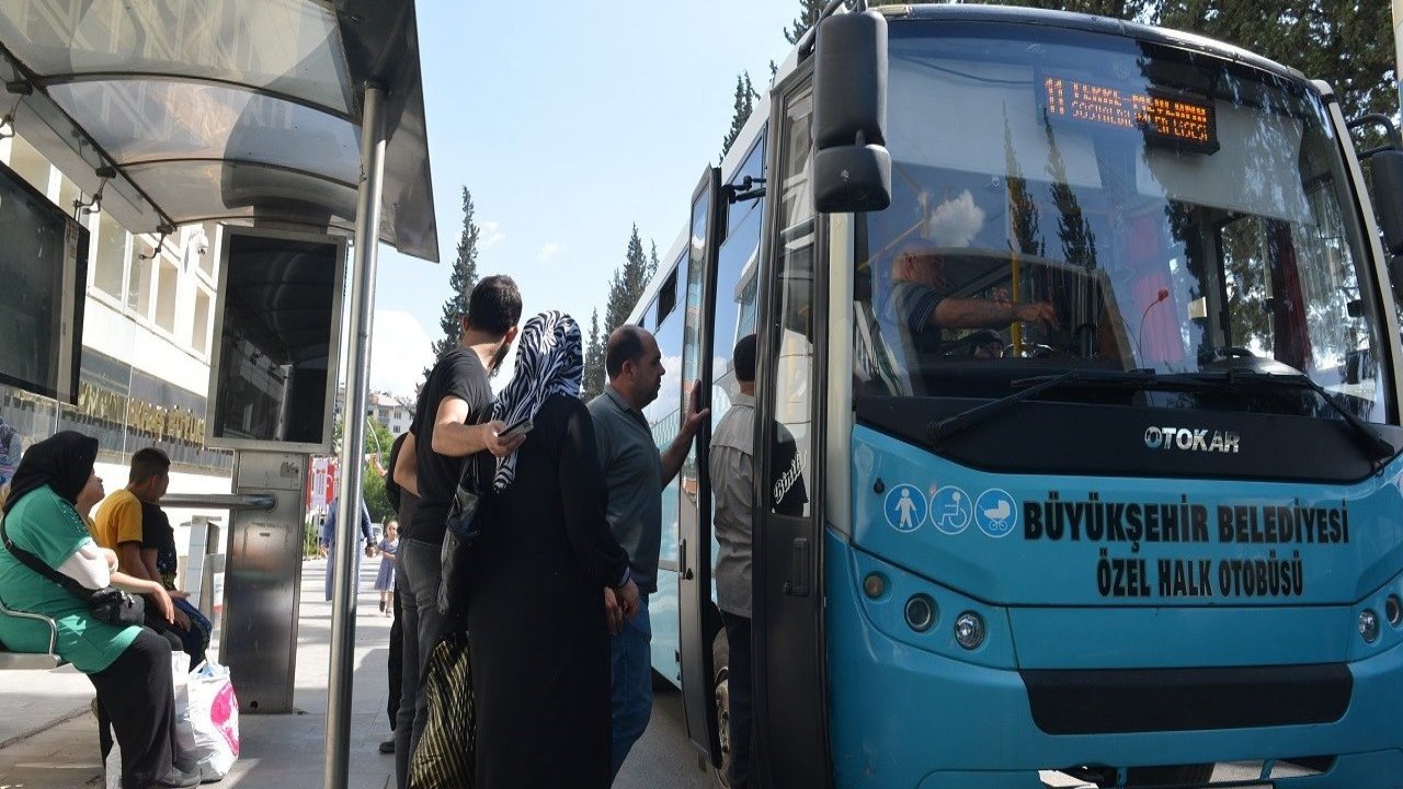 Kahramanmaraş’ta EKPSS’ye girecek vatandaşlara ulaşım desteği