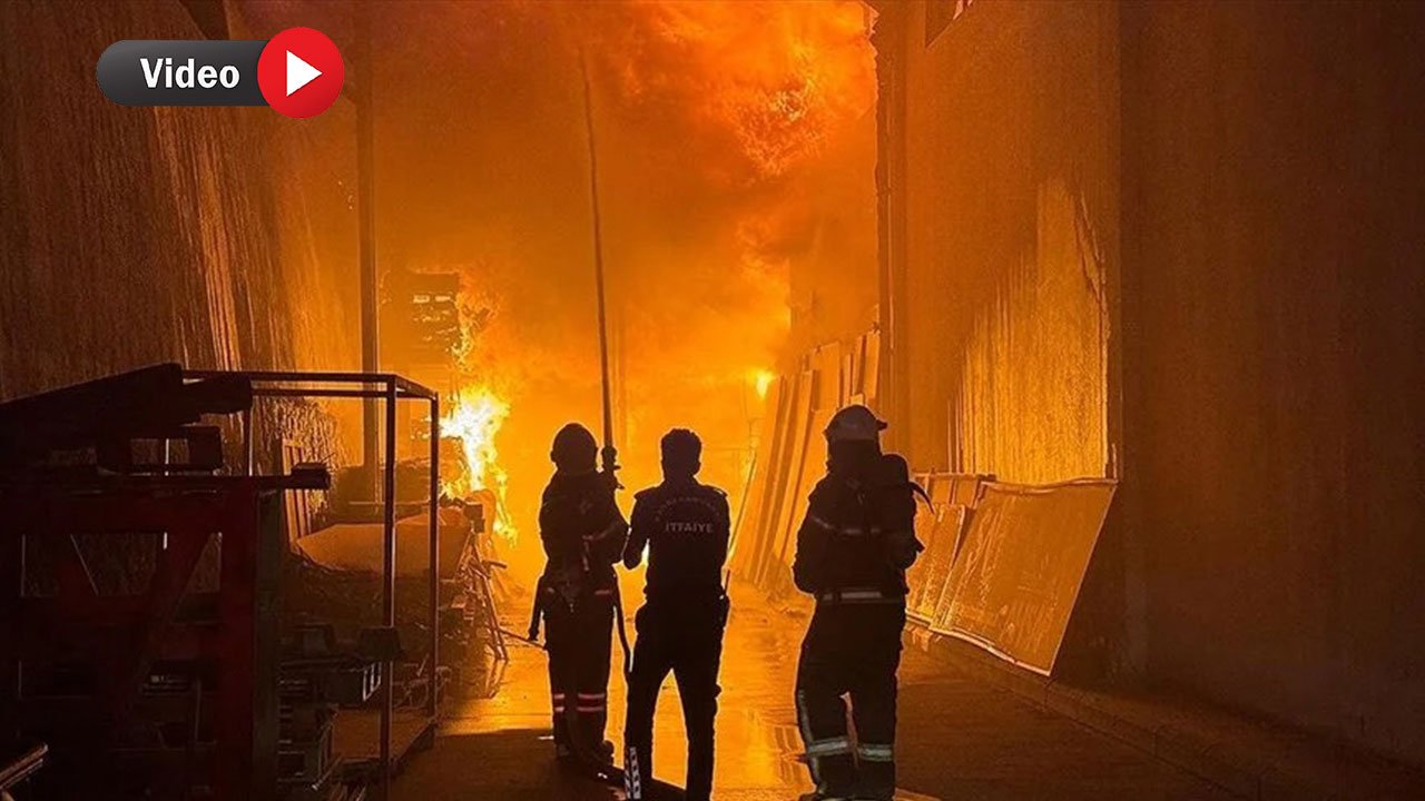 Kahramanmaraş'ta ahşap fabrikasında çıkan yangın kontrol altına alındı