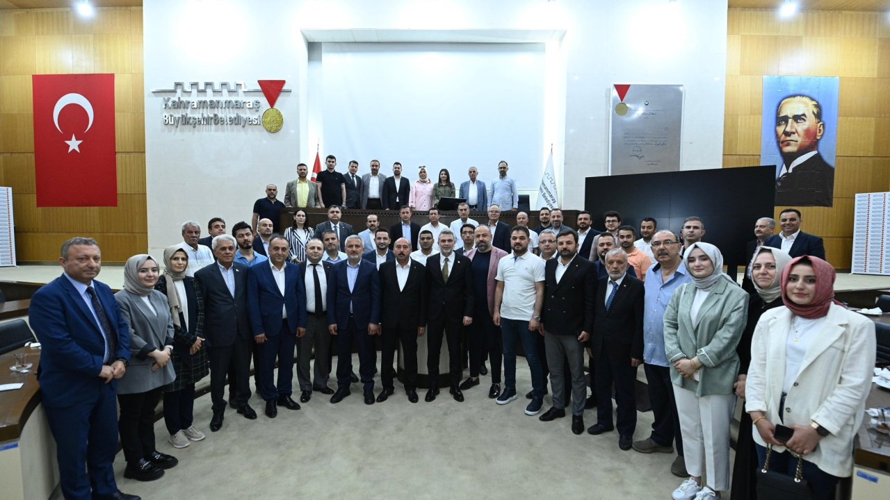 AK Parti İl Yönetiminden Başkan Görgel’e hayırlı olsun ziyareti