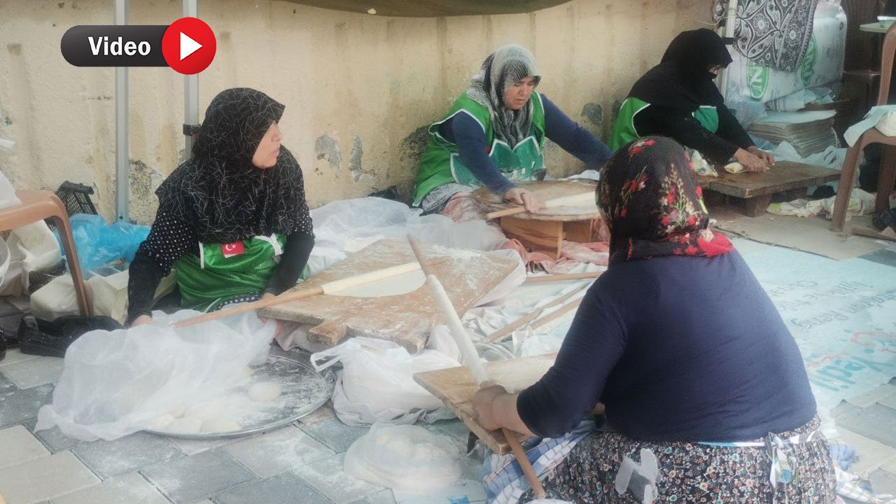 Kahramanmaraş’ta Gazze için nöbet sürüyor