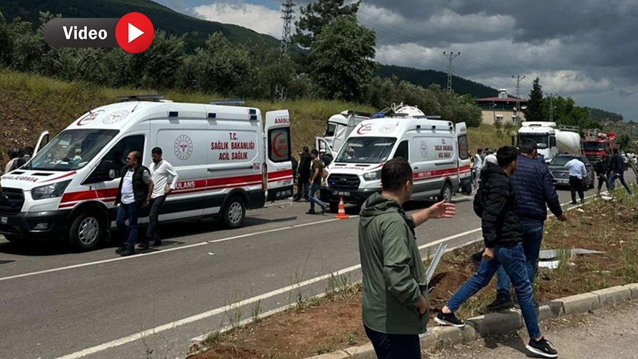 Gaziantep’te feci kaza: 8 ölü, 11 yaralı!