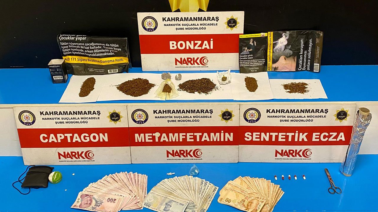 Kahramanmaraş emniyeti harekete geçti: 45 tutuklama!