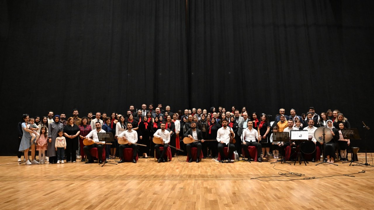 KSÜ Türk Halk Müziği Korosunun ‘4. Geleneksel Konseri’ beğeni topladı